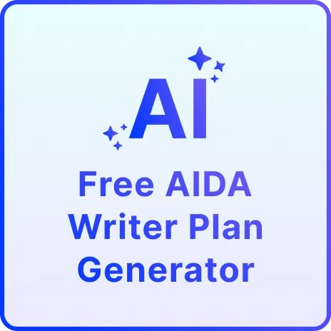 Free AI AIDA Writing Plan Generator, Free AIDA Writing Plan Maker Online Free AI AIDA Writing Plan Generator, Free AIDA Writing Plan Maker Online